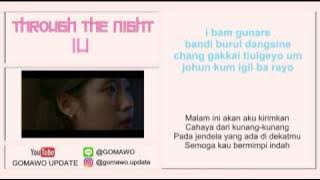 LIRIK IU - THROUGH THE NIGHT by GOMAWO [Indo Sub]