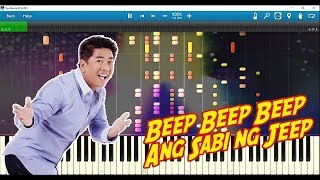 Willie Revillame - Beep Beep Beep ang Sabi ng Jeep (w/ sheet music + MIDI)