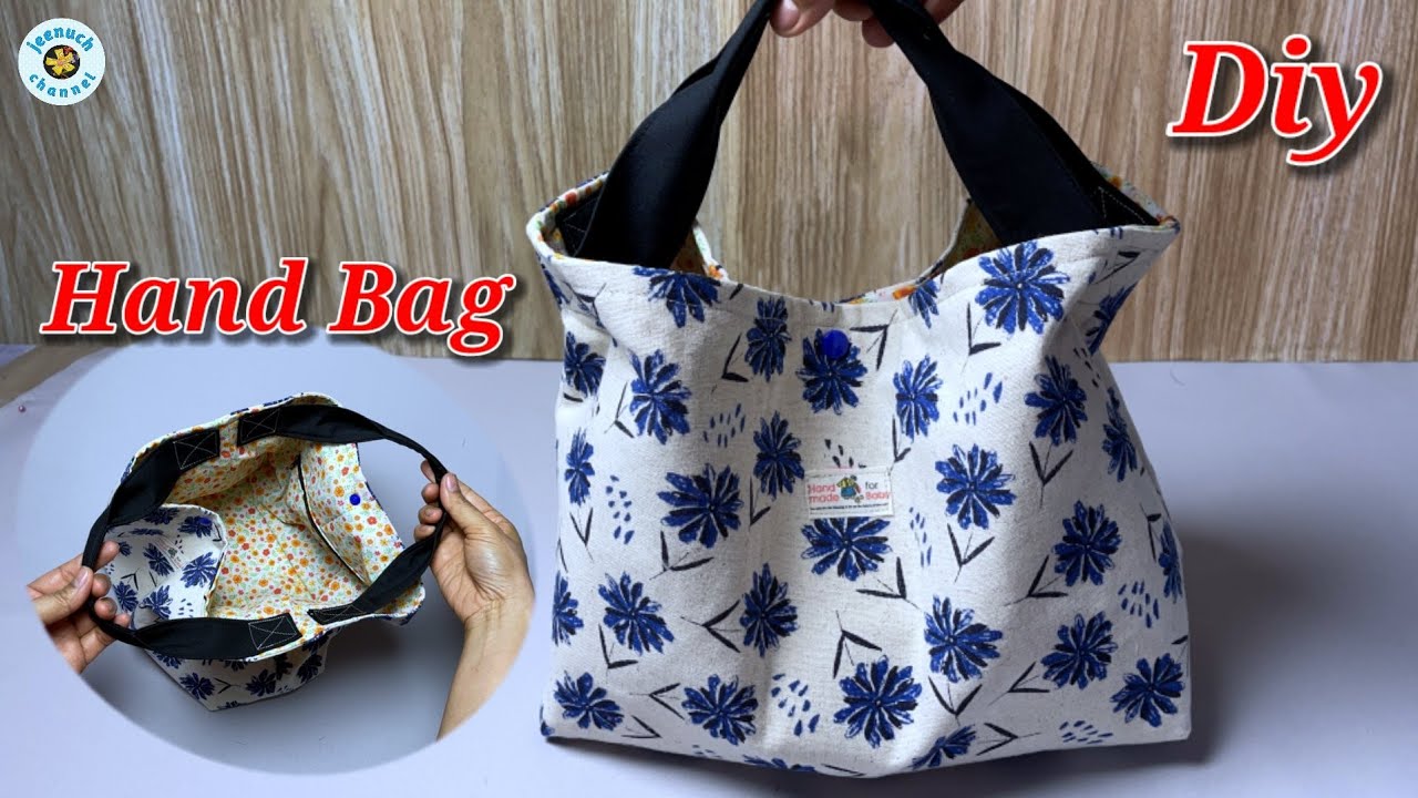 New Design Hand Bag | Diy Shopping Bag | Easy To Make Daily Use Tote ...