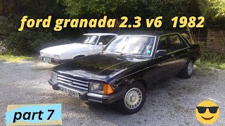 FORD GRANADA MK2 2.3 V6 part7 engine timing n rocker covers done