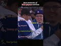 MLB Players and Fans' Best Moments! #respect #mlb #sports #shorts