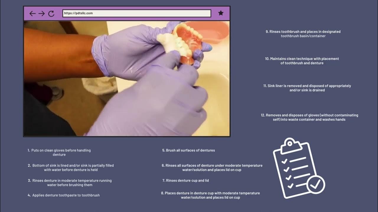 Providing Denture Care YouTube
