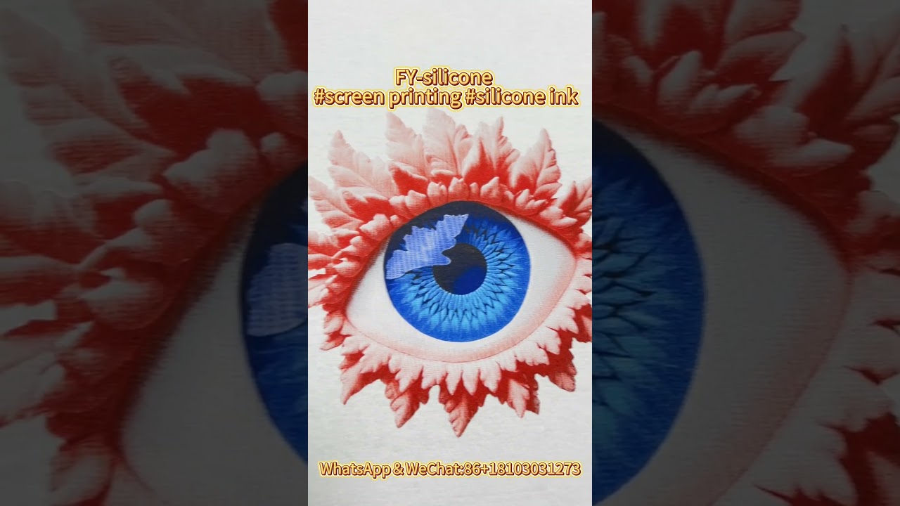 How to print Silicone ink CMYK glossy silicone ink on Sports fabric? 