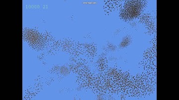 10000 Boids in XNA using CUDA