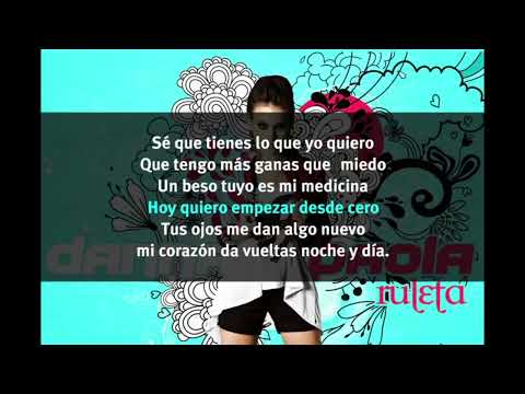 Danna Paola - Ruleta (Karaoke+Lyrics)