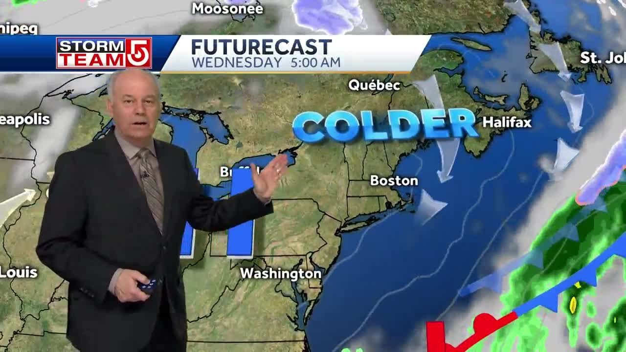 Video: Another cold start Wednesday before big warm-up - YouTube