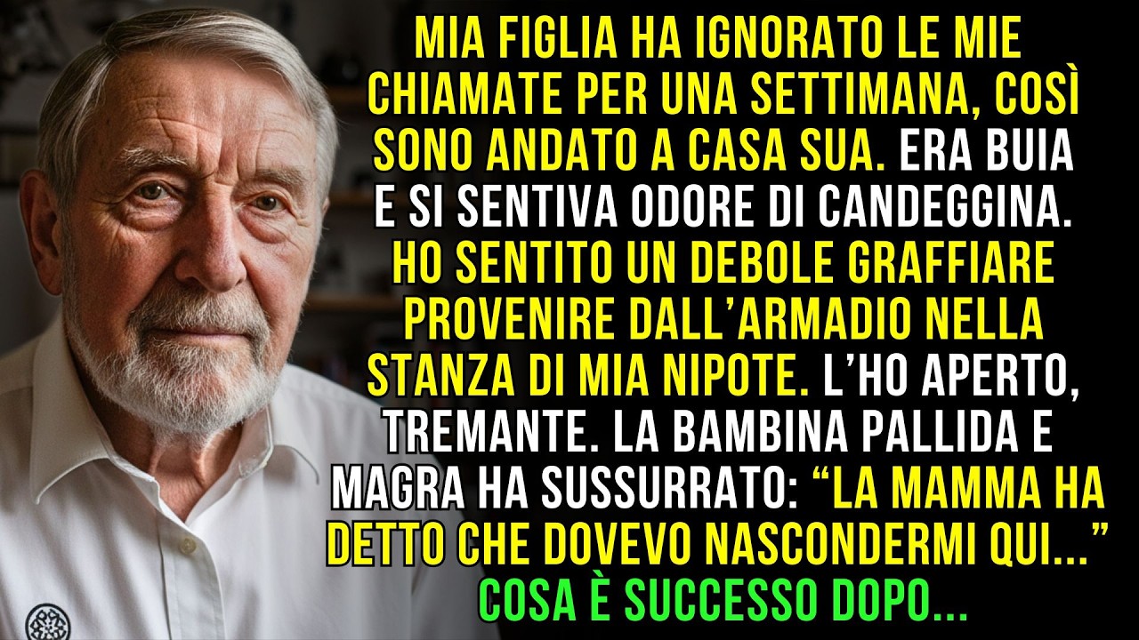 Non riuscivo a contattare mia figlia da una settimana. A casa sua ho sentito graffi dentro... buio!