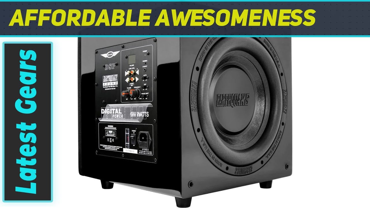 Earthquake Sound MiniMe DSP P-10 Subwoofer Review