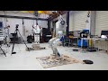 [HUBO LAB] Biped walking control experiment on uneven and rubble terrain