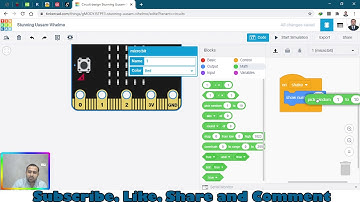 Micro Bit Simulation in Tinkercad  Tutorial