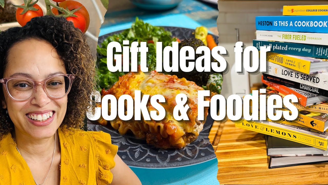 Cookbooks I Love | Gift Ideas for Cooks & Foodies 🍝 | Last Minute Gift Ideas 🎁 