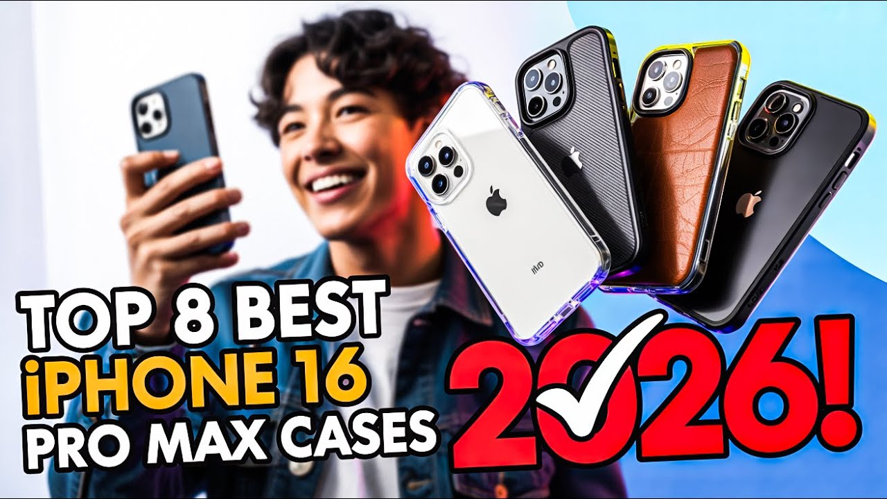 Top 8 Best iPhone 16 Pro Max Cases 2026!✅