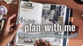 May Plan With Me | Sterling Ink Common Planner
