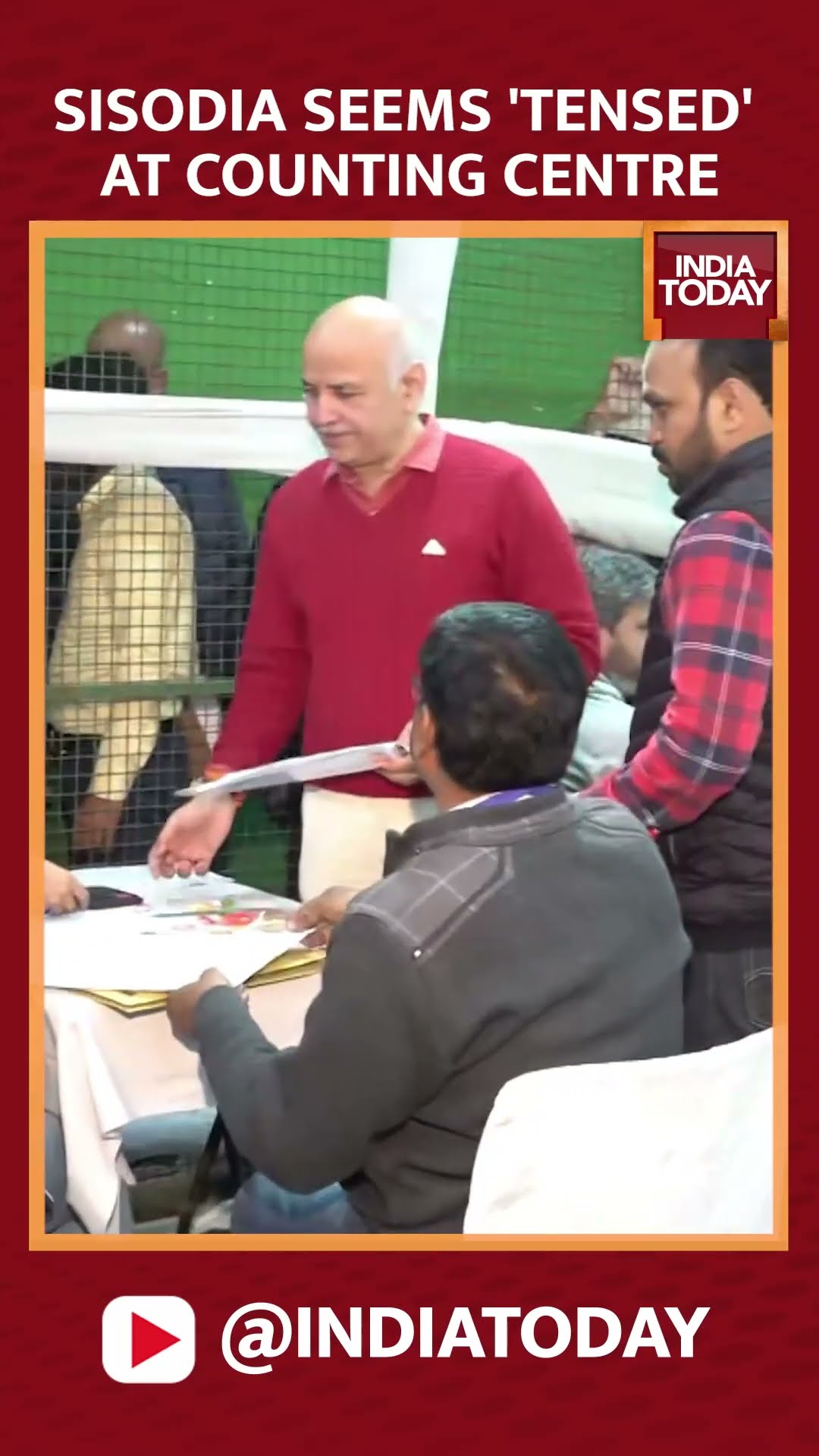 Delhi Results: AAP Leaders Atishi, Manish Sisodia \u0026 Cong Leader Alka Lamba At Counting Centre