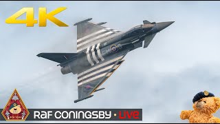 LIVE EUROFIGHTER TYPHOON FGR4 ACTION QRA STATION RAF CONINGSBY • 07.05.24