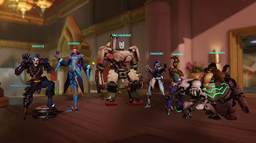 (PS4 Pro) Overwatch: CTF with Friends! :D - Highlight Game 11