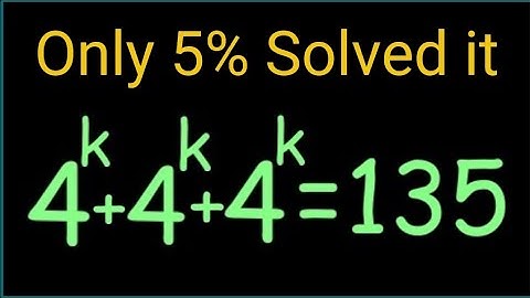 Germany Math Olympiad Exponential Problem | Can You Solve This Tough Challenge?