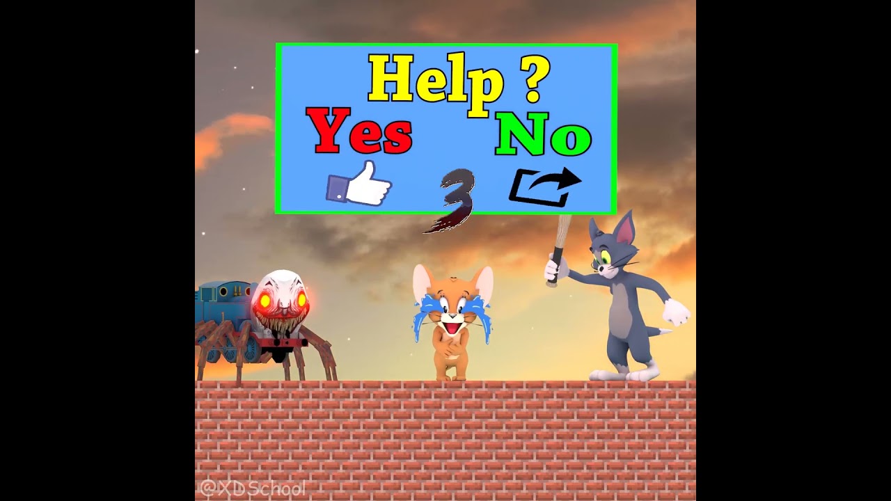 Let'S Summon Spike To Help Jerry Escape Tom And Thomas The Train 👍