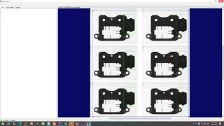 Using VisionPro Cognex  to detect pin errors and object defects and display them on the screen.