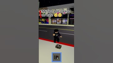 My first edit please no hate 🥺🥺 #shorts #roblox #funny