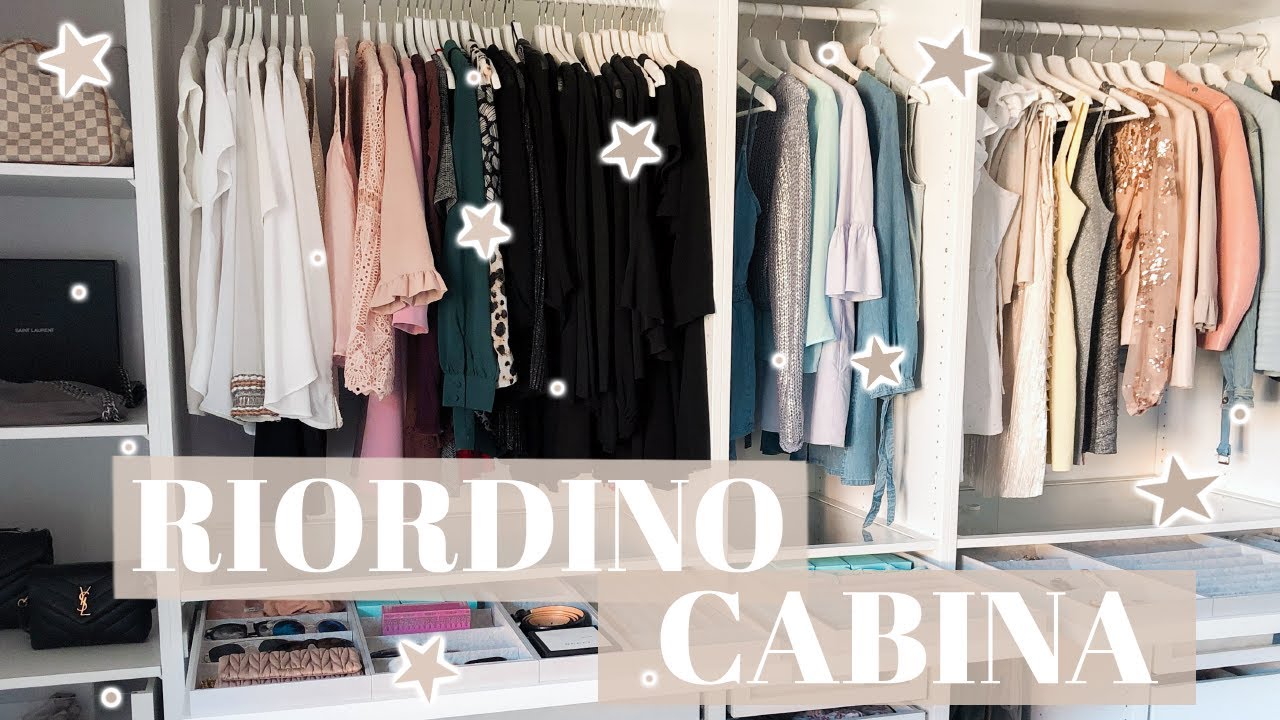 Riordino la CABINA ARMADIO