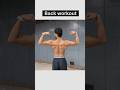 Back workout #shorts #workout #exercise #viral