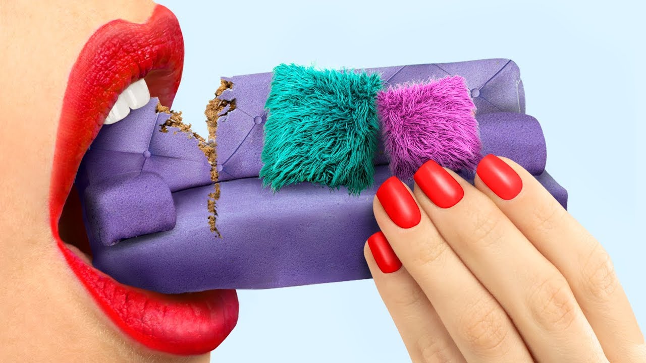 9 DIY MUNDO MINIATURA DE DULCES divertido con jochy en vivo