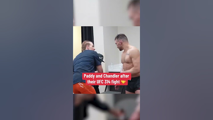 Respect after the battle 🤝 #UFC314 (via theufcbaddy/TT)