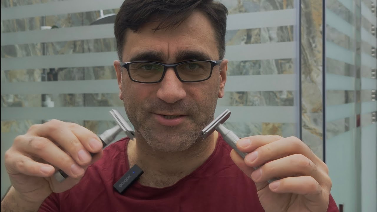 Wet Shaving Azerbaijan, SOTD #42 Muhle Rocco vs Chienes version razors review.