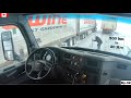 Highway Closed ⛔️ How i Spent 30 Hours in PETERBILT TRUCK in Snow Storm Canada
