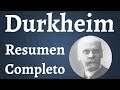 Durkheim Resumen Completo