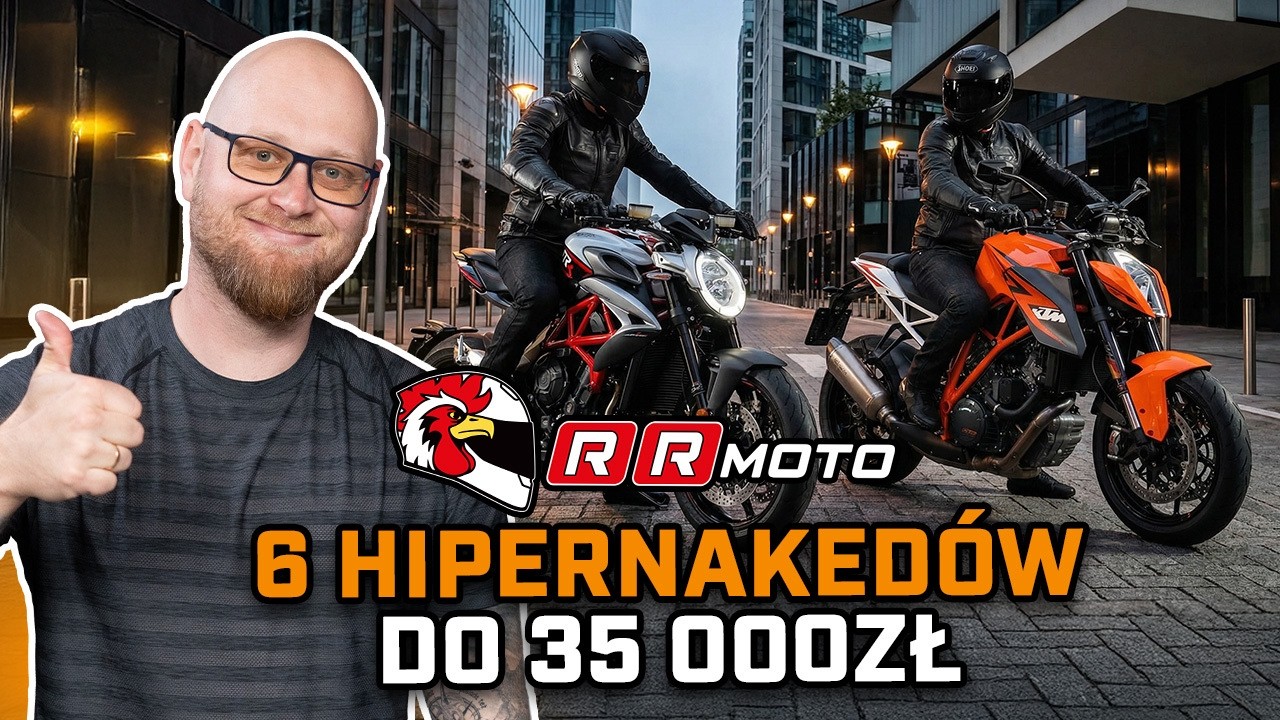 TYLKO MOC! Po co Ci kolorowe ekrany? Najbardziej SPORTOWE Nakedy do 35 000 zł