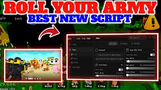 Roll Your Army Script - AUTO ROLL | AUTO BUY ROLL | AUTO PLACE | AUTO COLLECT MONEY AND MORE!! News