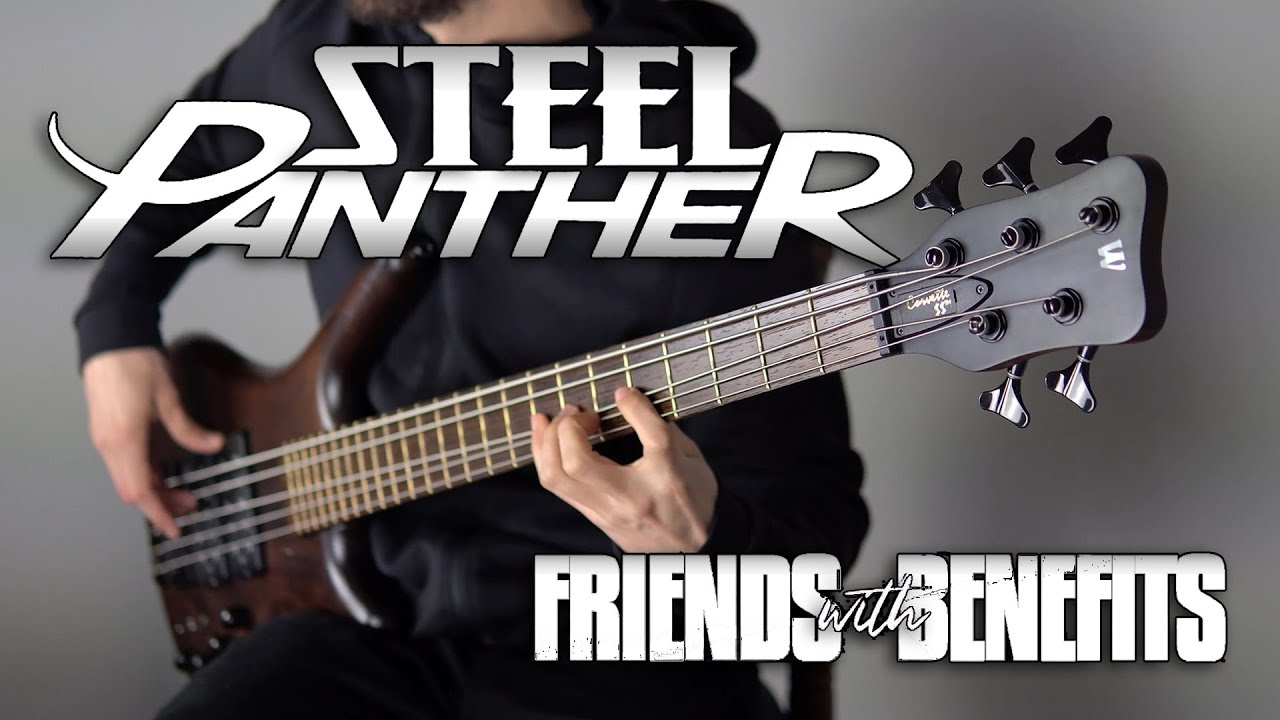 Steel Panther Friends with Benefits (Bass Cover) + TAB YouTube