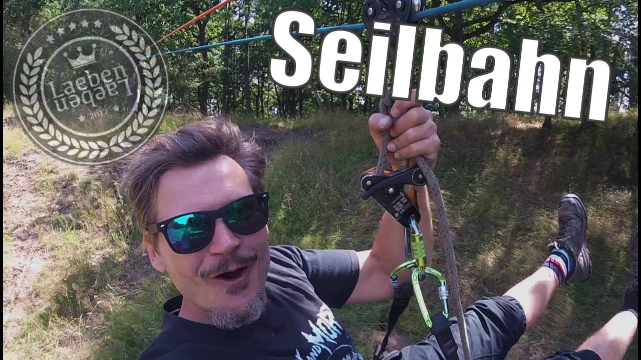 Wir bauen eine 60m lange Seilbahn / Seiltechnik / Kletterserie 03