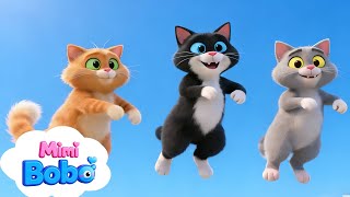 Three Little Cats Ep8 Animal Song Nursery Rhymes & Kids Songs Mimibobo