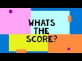 Whatsthescore podcast  episode 1