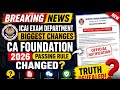 CA Foundation May 2026 Passing Rule Changed ? 