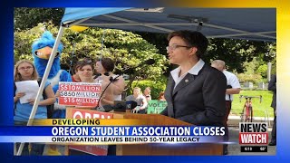Oregon Student Association closes