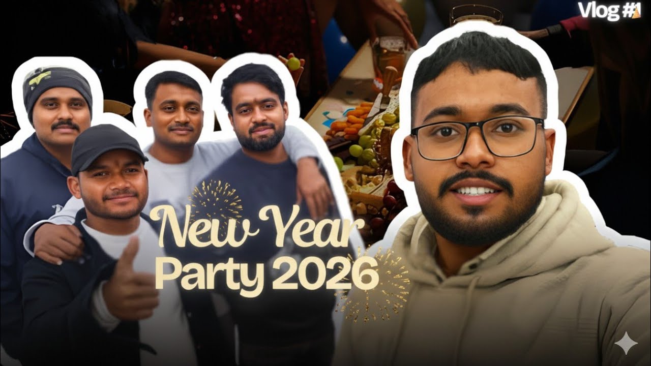 New Year's Eve Get Ready With Me + Party Vlog!🤩