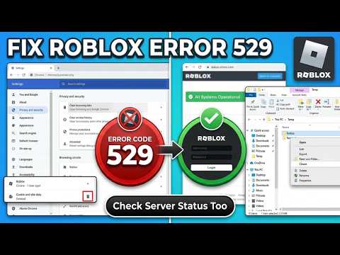 How to Fix Roblox Error Code 529 (2026) — Quick & Easy