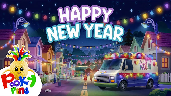 Happy New Year Song for Kids 🎉 | Kids Fun Celebration & Sing-Along for Toddlers!