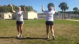 2014 PHU Cheer Tryouts - Chant