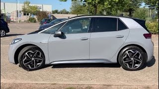 English review NEW Volkswagen 2020 ID3 plus in 4K detail inside moonstone grey 19 inch Andoya