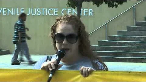 Protest in Houston:  Jennifer Goings to Bill Winds...