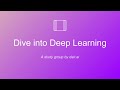 Dive into Deep Learning (Study Group): Preliminaries | Session 2