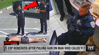 UPDATE: Cop Who Pulled Gun On 911 Caller Gets Job Back, Outrage Erupts