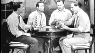 SID CAESAR: The Poker Game [THE HICKENLOOPERS] (YOUR SHOW OF SHOWS  VERY rare sketch)