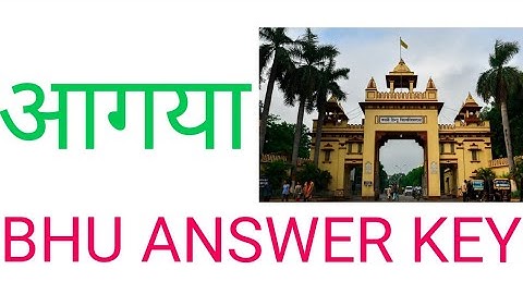 #bhu_entrance ,#bhu ,#bhu_cutoffs bhu_answer key