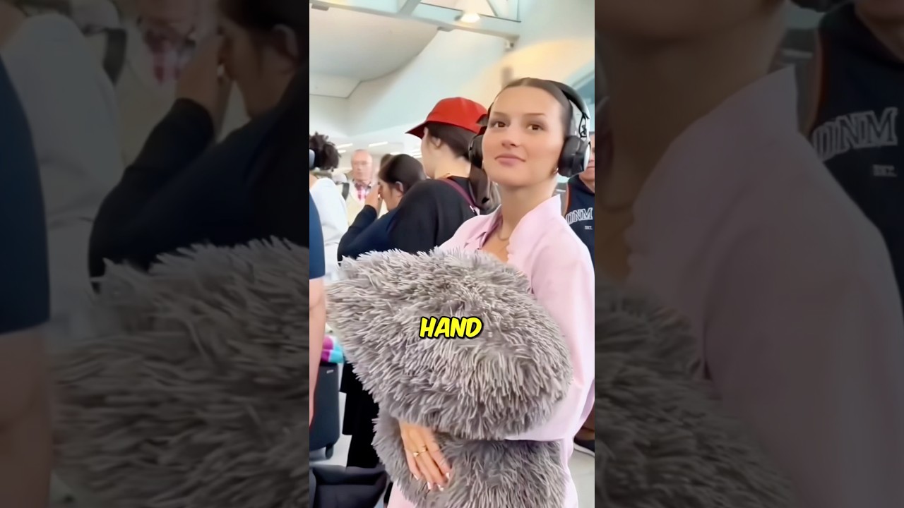 Она перехитрила аэропорт! 😳✈️ 